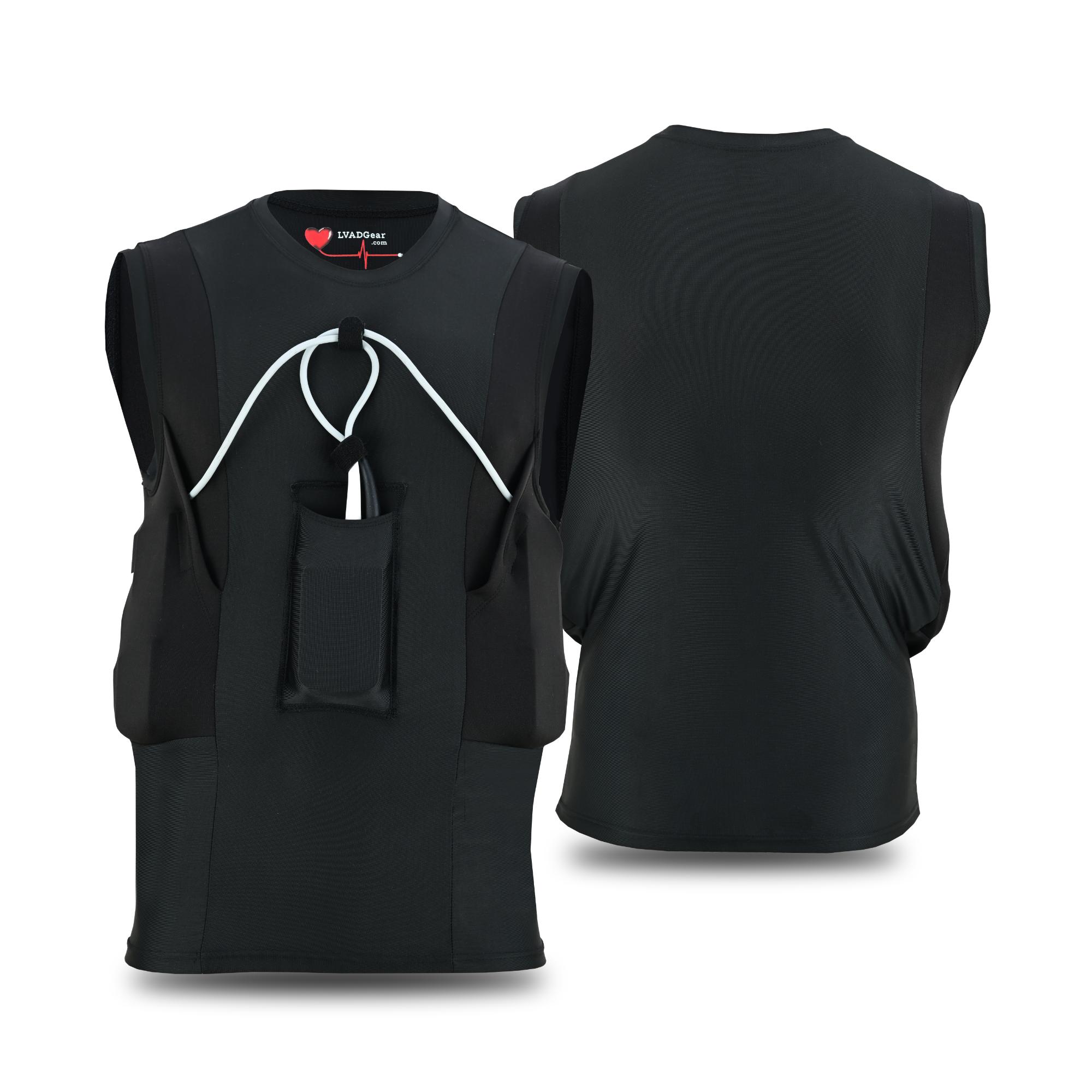 LVAD Men Tank Top for HeartMate Black